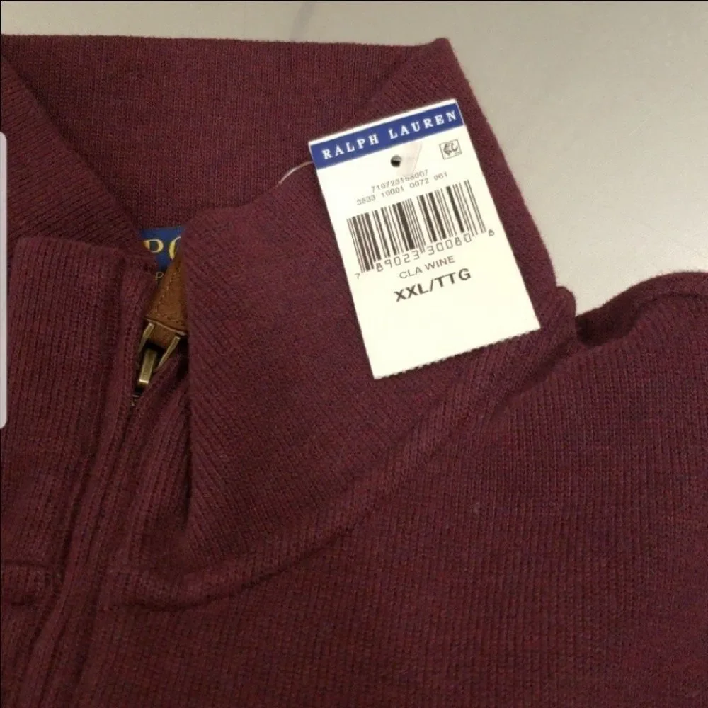 Polo Ralph Lauren 1/2 zip sweater